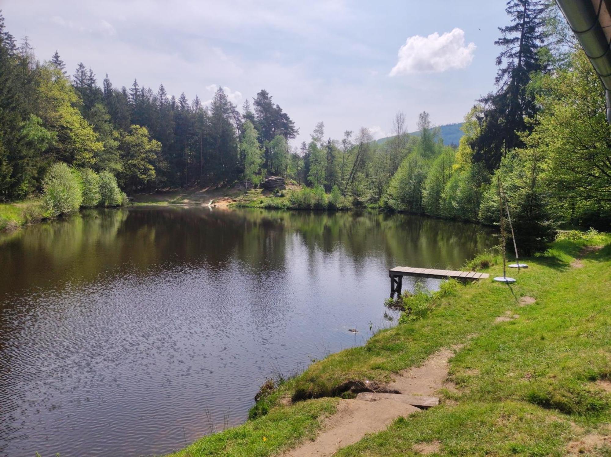 Lesni Chaty "Hogo Fogo" Kytlice Buitenkant foto